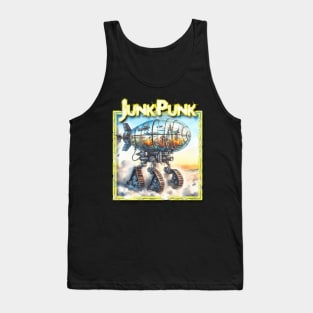 JunkPunk - World Inside Glass Dirigible - WelshDesigns Tank Top